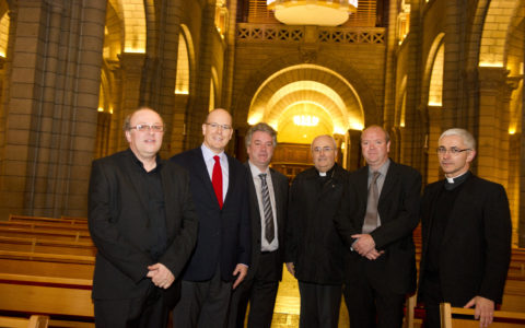 Visite de l'orgue et des creches Cathedrale de Monaco 2011